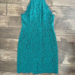 Loft green dress - cocktail - size 2P